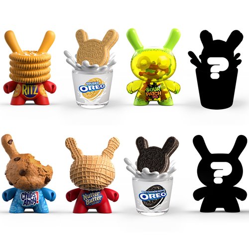 Snack Attack Dunny Mini-Figures Blind Box Display Tray of 12