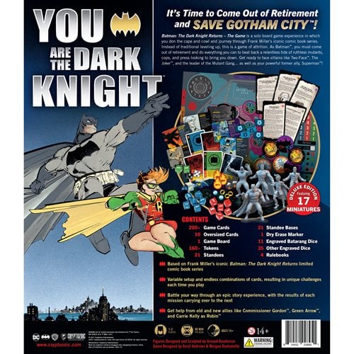 Batman: The Dark Knight Returns Deluxe Board Game