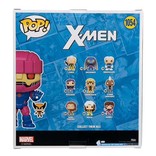 X-Men Sentinel with Wolverine Jumbo 10-Inch Pop! Vinyl Figure - Previews Exclusive