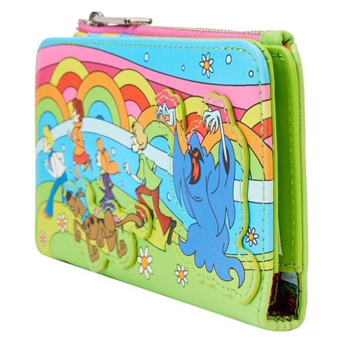 Scooby-Doo Psychedlic Monster Chase Glow-in-the-Dark Flap Wallet