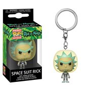 Rick and Morty Space Suit Rick Pocket Pop! Key Chain