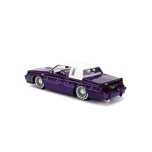 Bigtime Muscle 1987 Buick Grand National Candy Purple 1:24 Scale Die-Cast Metal Vehicle