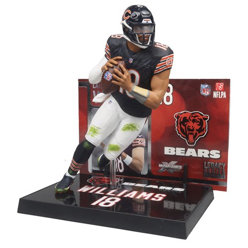 NFL SportsPicks 2024 Wave 2 Chicago Bears Caleb Williams 7-Inch Scale Posed Figure