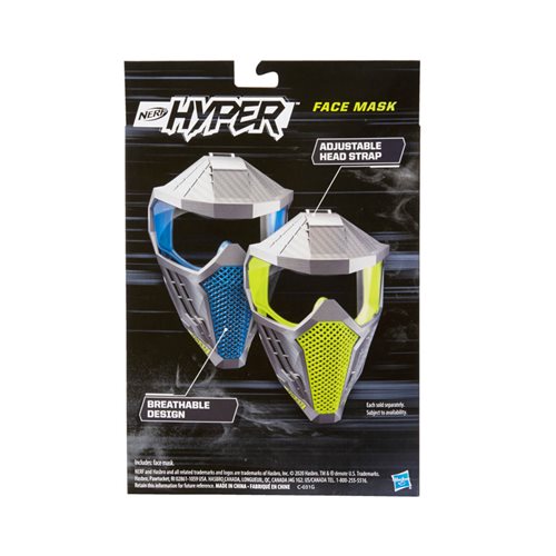 Nerf Hyper Green Face Mask