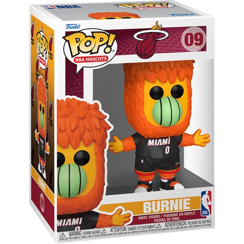 NBA Mascots Miami Burnie Funko Pop! Vinyl Figure