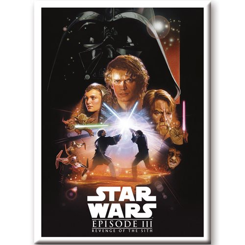 Star Wars: Revenge of the Sith Movie Poster Flat Magnet