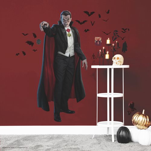 Universal Monsters Dracula Giant Peel and Stick Wall Decals