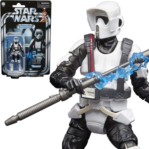 Star Wars The Vintage Collection Gaming Greats Shock Scout Trooper 3 3/4-Inch Action Figure, Not Mint