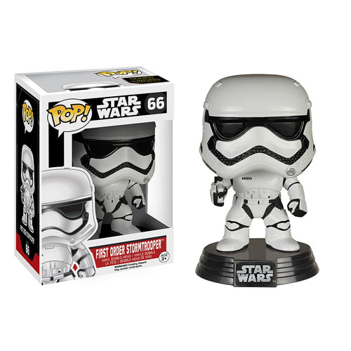 Star Wars: The Force Awakens First Order Stormtrooper Pop! Vinyl Bobble Head
