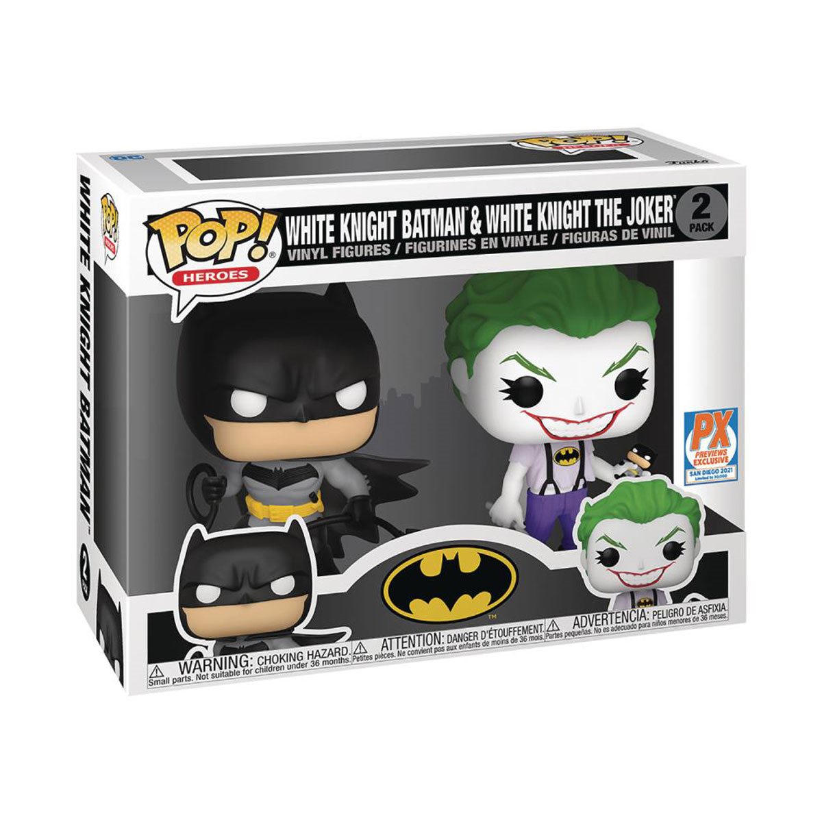 The Joker 10-Inch POP Vinyl Figure #334 Funko The Dark Knight Batman New!