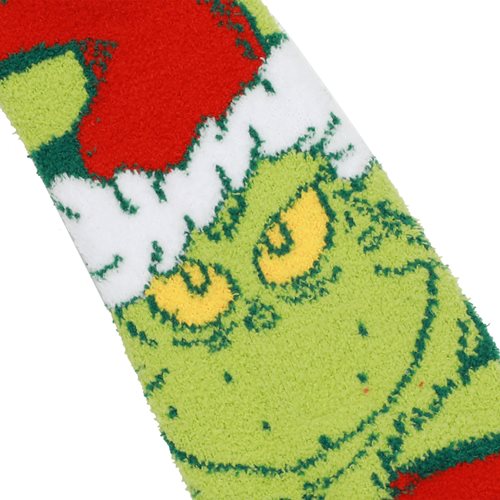 Dr. Seuss The Grinch Chenille Ankle Sock 3-Pack