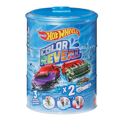 Hot Wheels Color Reveal Vehicle 2-Pack 2025 Mix 2 Case of 4