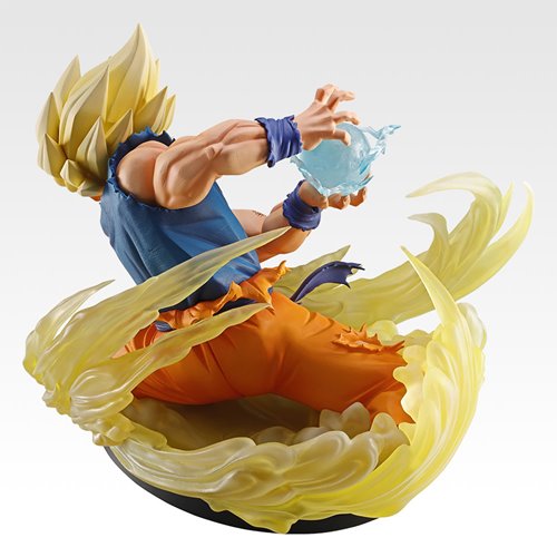 Dragon Ball Z Super Saiyan Son Goku Spectacle Battle Ichibansho Statue