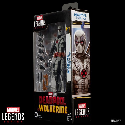 Deadpool Wolverine Marvel Legends 6-Inch Action Figure Wave 3 Set of 3