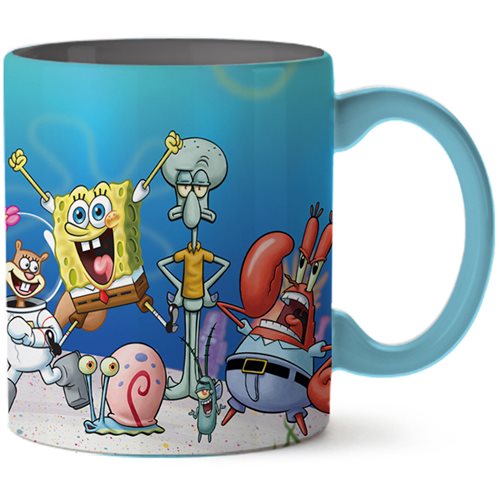 SpongeBob SquarePants Cast 14 oz. Ceramic Mug
