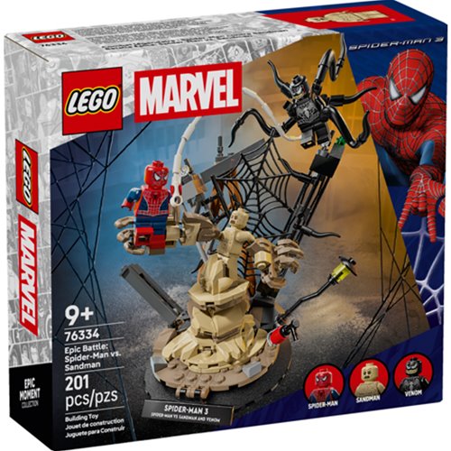 LEGO Marvel 76334 Epic Battle: Spider-Man vs. Sandman