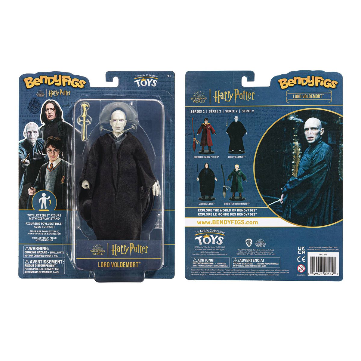 Harry Potter: Noble Collection - Lord Voldemort Bendyfigs (Figure)
