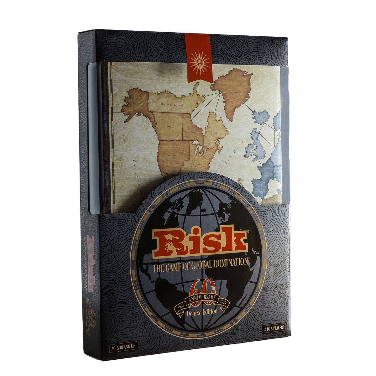 Winning Solutions Risk 60th Anniversary Deluxe Edition Wooden Board Game 