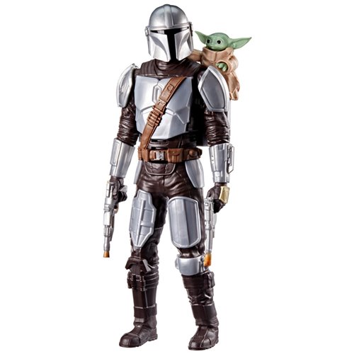 Star Wars The Mandalorian & Grogu Bounty Blaster 11-Inch Action Figure