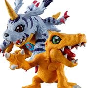 Digimon Agumon and Gabumon Ultimate Ichibansho Statue