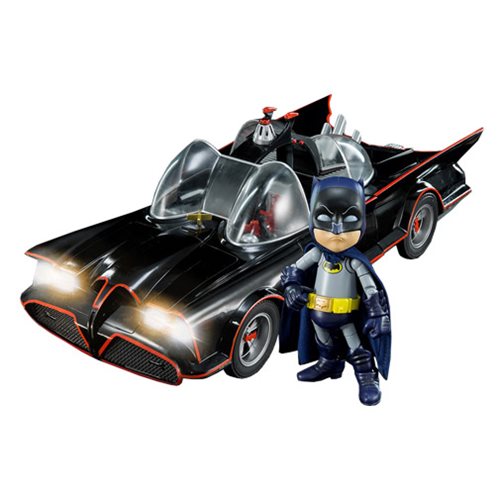 Batman Classic 1966 TV Series Batmobile Hybrid Metal Figuration Die-Cast Metal Vehicle