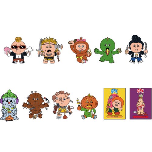 Garbage Pail Kids Series 4 3D Foam Bag Clip Display Case of 24