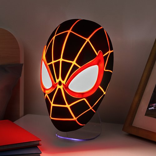 Spider-Man Miles Morales Mask Light