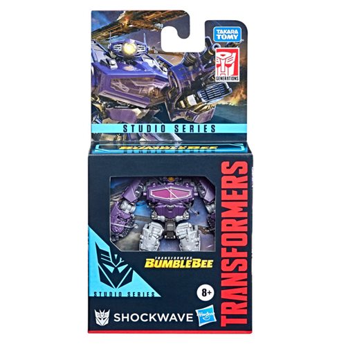Transformers Studio Series Core Shockwave Figure, Not Mint