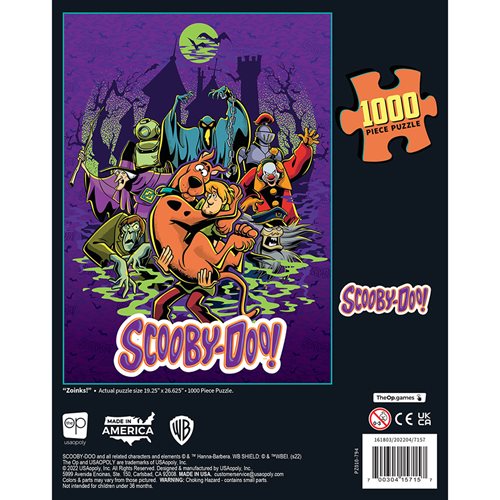 Scooby-Doo Zoinks 1,000-Piece Puzzle