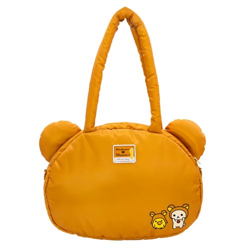 Rilakkuma Head Padded Crossbody Bag