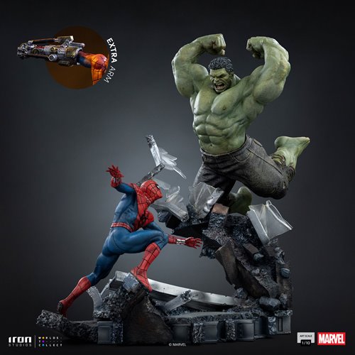 Spider-Man: Brand New Day Spider-Man vs Hulk 1:10 Art Scale Limited Edition Statue
