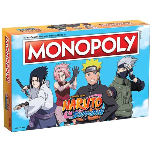 Naruto Shippuden Monopoly Game