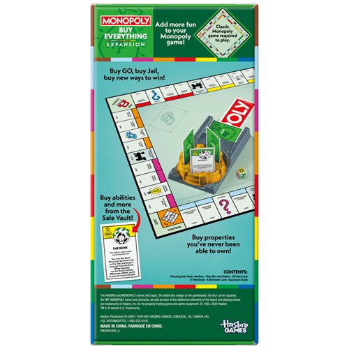 Monopoly Buy Everything Game - EXPANSION