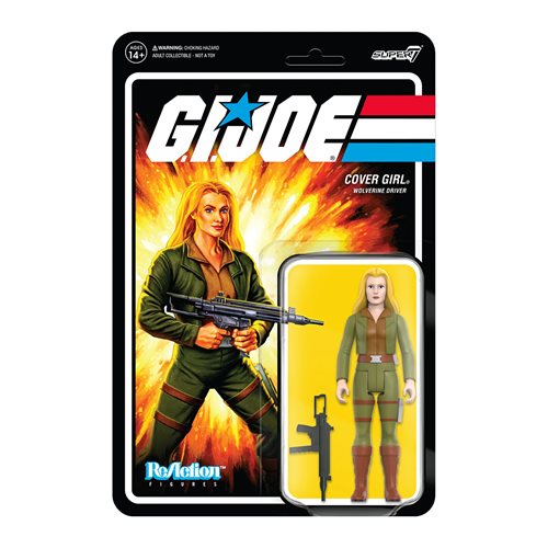 G.I. Joe Cover Firl 3 3/4-Inch ReAction Figure
