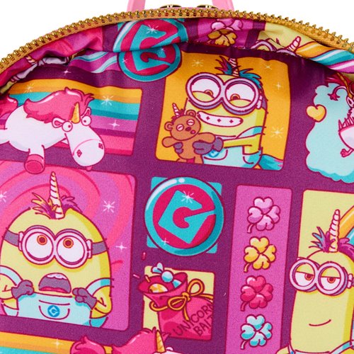 Minions Fluffy Unicorn Mini-Backpack