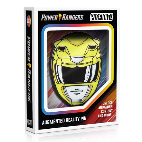 Power Rangers Yellow Ranger Augmented Reality Enamel Pin