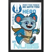 Star Wars: Young Jedi Adventures Nubs Profile Framed Art Print