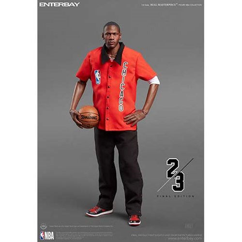 NBA Collection - Michael Jordan (Black Jersey Edition) Enterbay