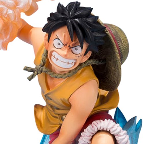 Bandai Ichibansho One Piece Monkey D. Luffy Duel Memories Figure (orange)