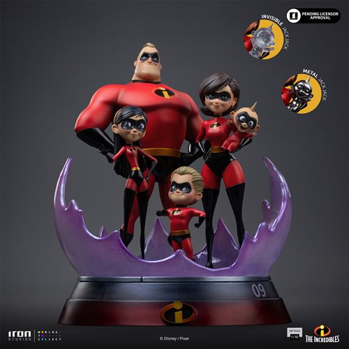 The Incredibles 1:10 Art Scale Diorama Limited Edition Statue