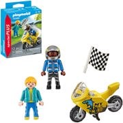 Playmobil 70380 Boys with Motorcycle Special Plus Figures