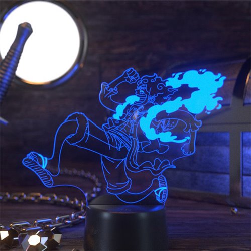 One Piece Luffy Gear 5 Nika Otaku Lamp