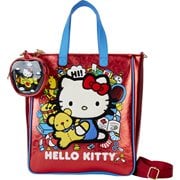 Hello Kitty 50th Anniversary Metallic Tote with Coin Bag