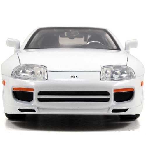 Fast and Furious Brian's White Toyota Supra 1:24 Scale Die-Cast Metal Vehicle