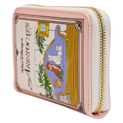 The Aristocats Classic Book Zip-Around Wallet
