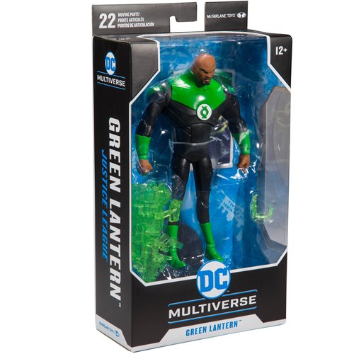 DC Animated Wave 1 Justice League Animated Series John Stewart Green Lantern 7-Inch Action Figure