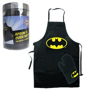 Batman Apron and Glove Set
