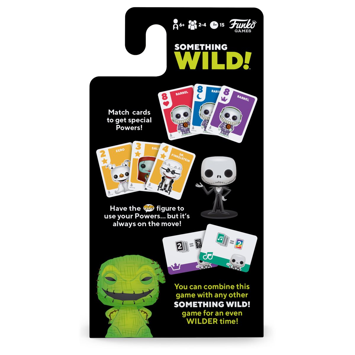 Nightmare Before Christmas Something Wild Pop! Card Game - English Edition