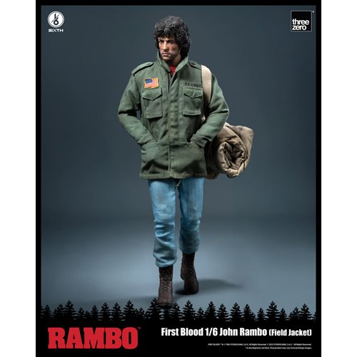 Rambo: First Blood John Rambo Field Jacket 1:6 Scale Action Figure