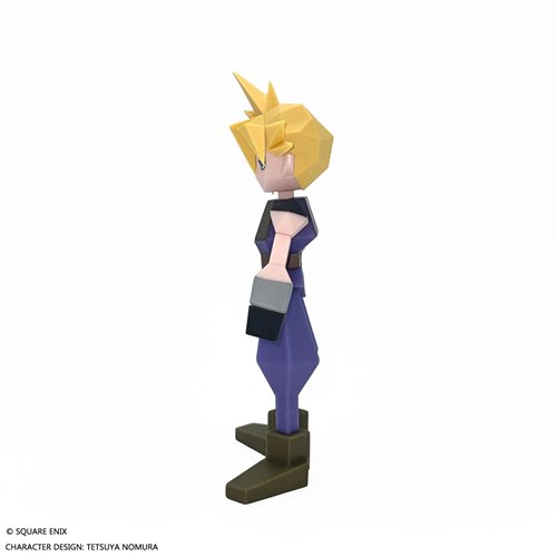 Final Fantasy VII Cloud Strife Polygon Soft Vinyl Figure